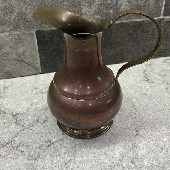 6” Brass Pitcher - Picture 9 of 11